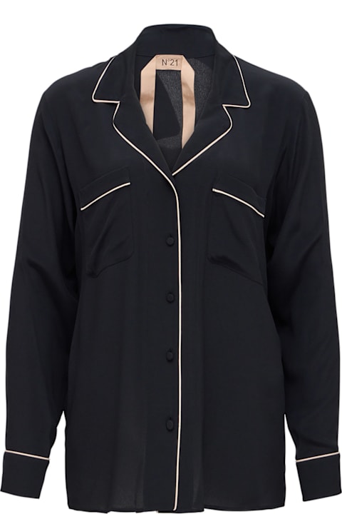 N.21 for Women N.21 Loose-fit Chest Pocket Shirt