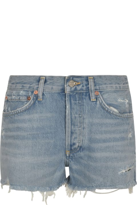 AGOLDE Pants & Shorts for Women AGOLDE Distressed Denim Shorts