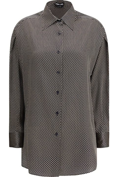 Homeware Tom Ford Silk Polka Dot Shirt