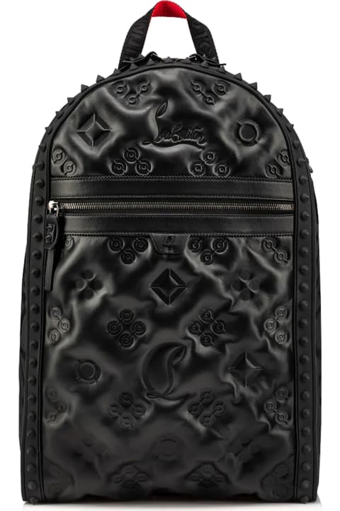 Leather Backpack With Side Logo Detail