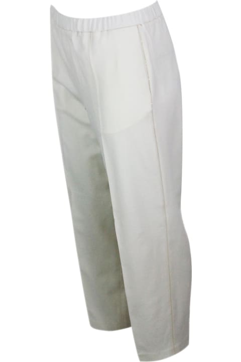 パンツ FABIANA FILIPPI FW25 STRAIGHT PANTS (PAD215F322 L5235146) FABIANA FILIPPI | Light grey Women's Casual Pants | YOOX
