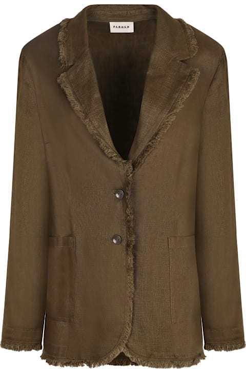 Parosh for Women Parosh Beach Linen Jacket