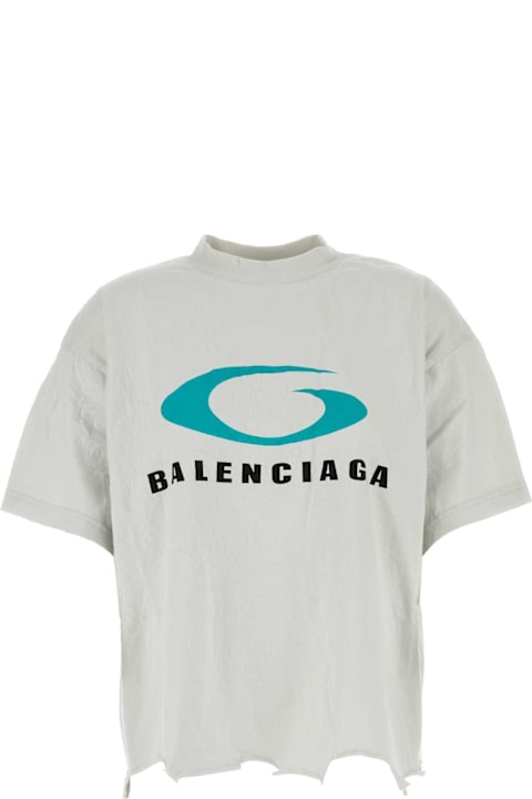 Balenciaga for Women Balenciaga Chalk Cotton T-shirt