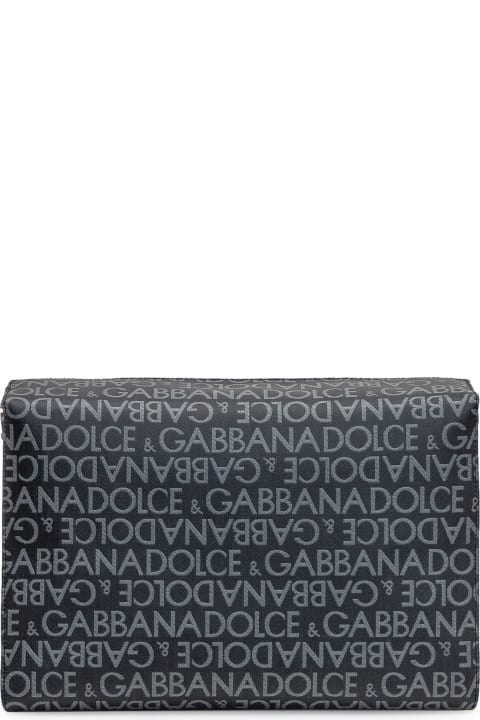 Dolce & Gabbana for Men Dolce & Gabbana Jacquard Shoulder Bag