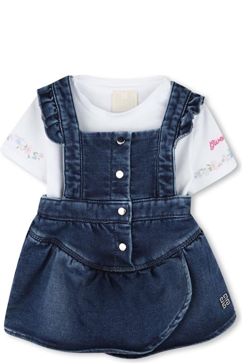 Bodysuits & Sets for Baby Girls Givenchy Abito Con Logo