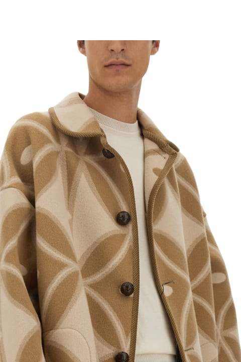 Etro Coats & Jackets for Men Etro Jacquard Coat