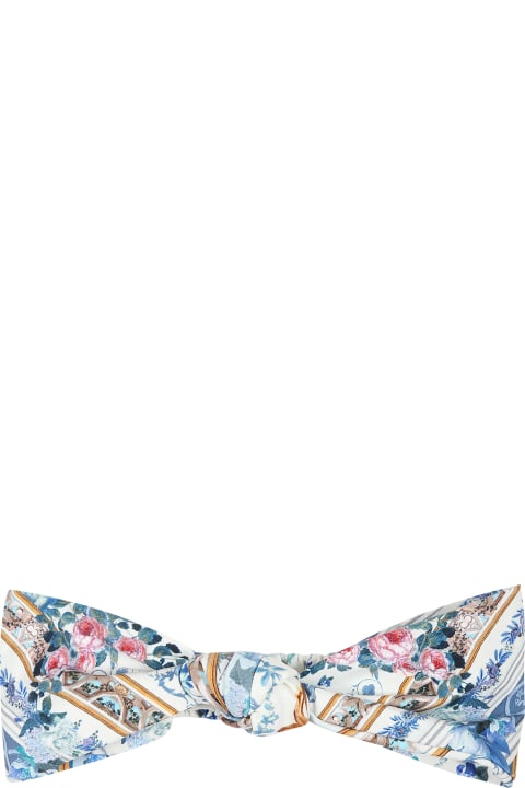 Camilla Accessories & Gifts for Girls Camilla Light Blue Hairband For Girl With Floral Print