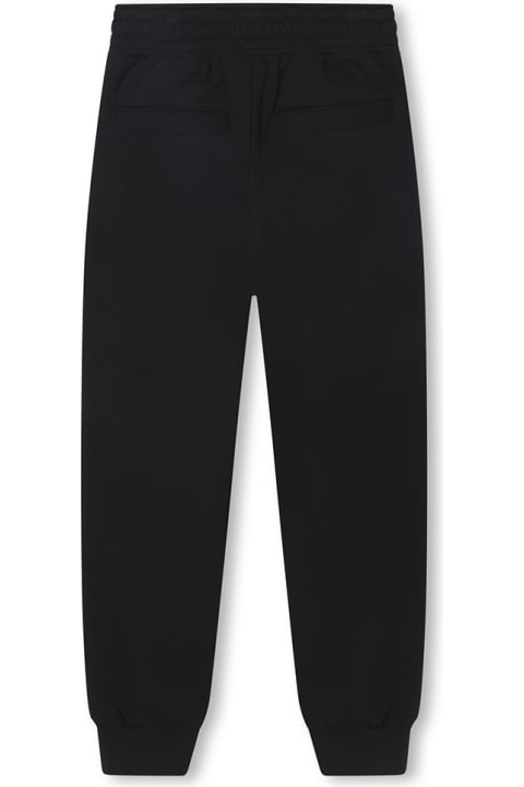 Givenchy Sale for Kids Givenchy Black Joggers With Front Logo