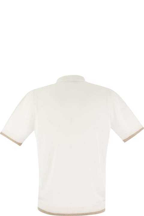 Peserico for Men Peserico Linen And Cotton Yarn Jersey