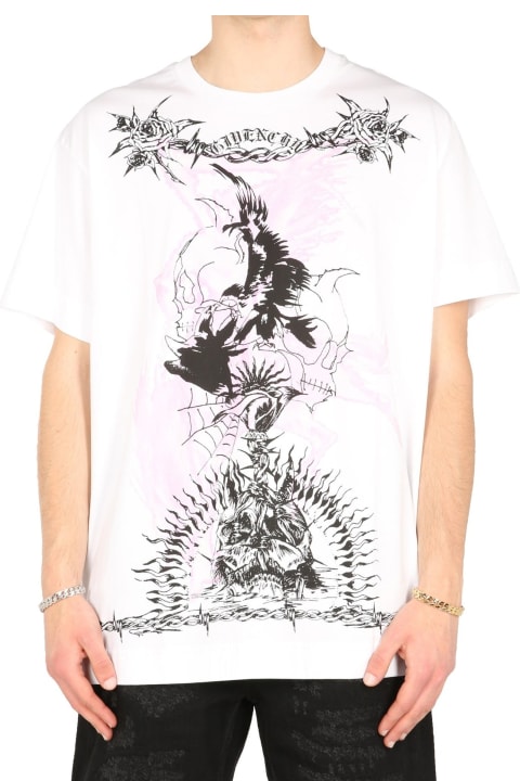 Givenchy Sale for Men Givenchy Printed Cotton T-shirt