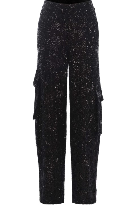 Pants & Shorts for Women Rotate by Birger Christensen Trousers Rotate Made With Sequins