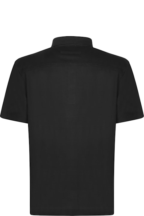 Zegna Topwear for Men Zegna Blue Piquet Polo Shirt