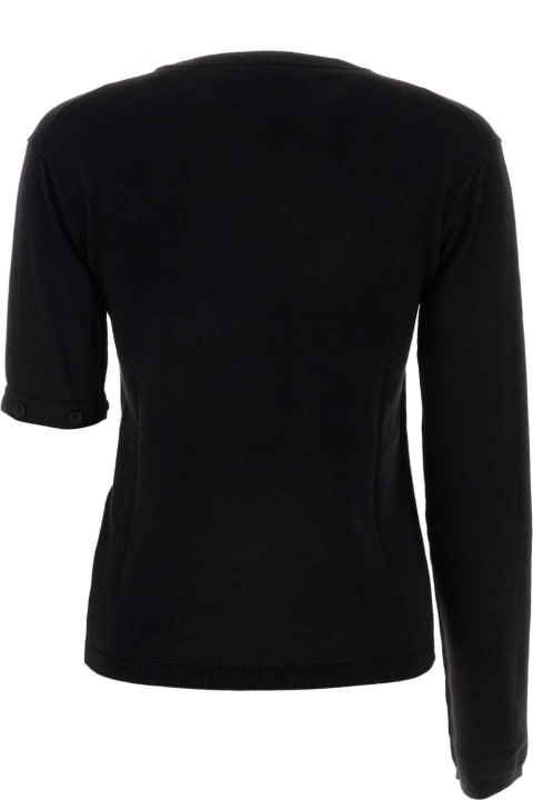 J.W. Anderson Fleeces & Tracksuits for Women J.W. Anderson Black Silk Blend Sweater