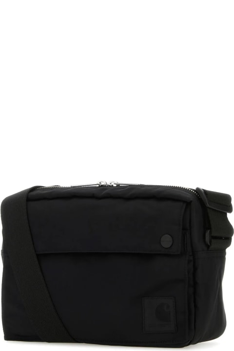Carhartt Shoulder Bags for Men Carhartt Black Fabric Otley Shoulder Bag