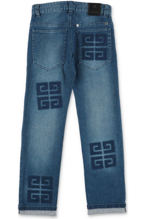 ウィメンズ新着アイテム Givenchy Givenchy Jeans In Blu Denim Di Cotone Bambino