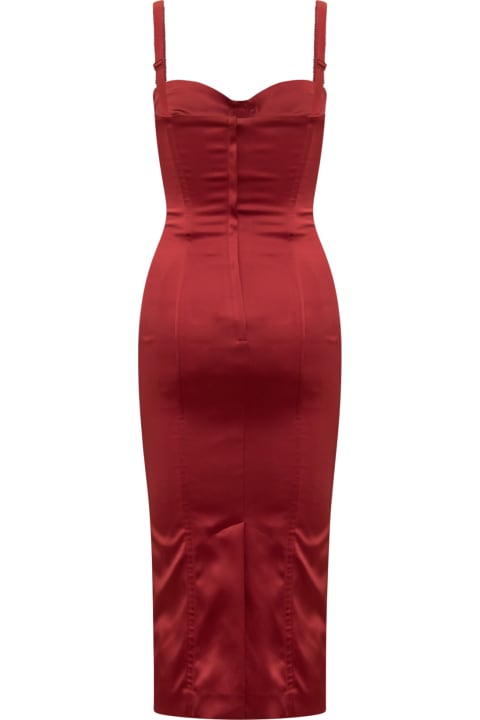 Date Night for Women Dolce & Gabbana Bustier Midi Dress