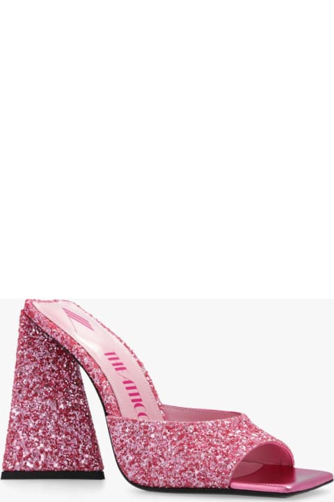 The Attico Sandals for Women The Attico 'devon' Glittery Mules