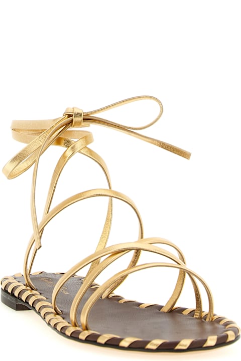 Gianvito Rossi Nappa Sandals