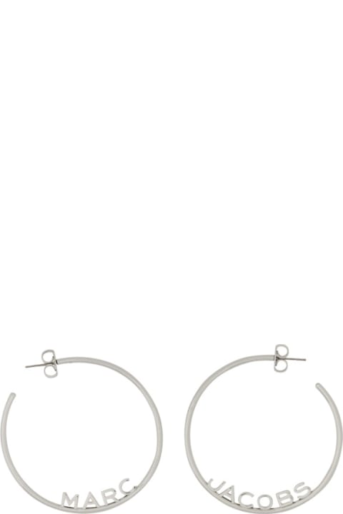 ウィメンズ ジュエリーのセール Marc Jacobs Monogram Hoop Earrings