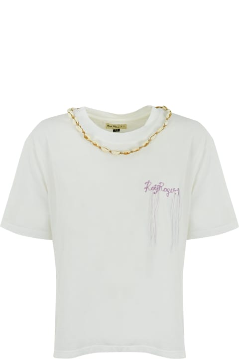 T-shirt Over Shells Necklace