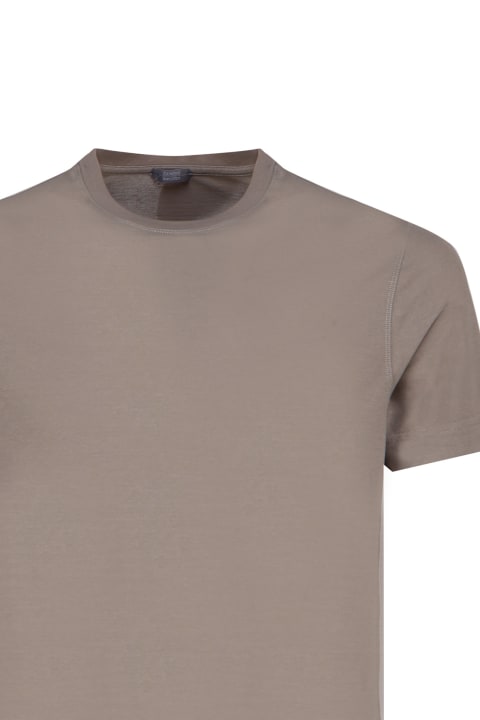 Zanone Clothing for Men Zanone Cotton T-shirt Zanone