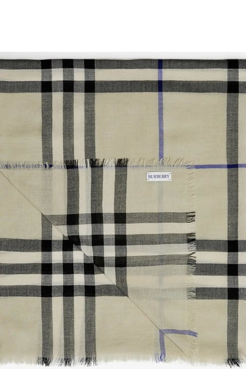 Burberry Scarves & Wraps for Men Burberry Checked Scarf