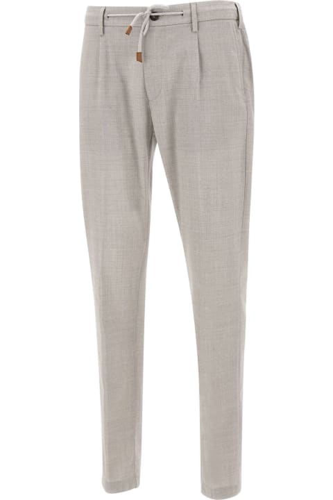 Eleventy Pants for Men Eleventy Fresh Wool Trousers