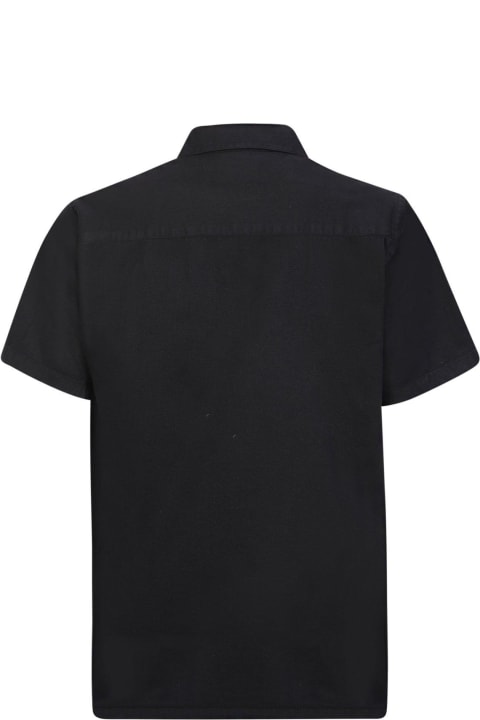 Aries Clothing for Men Aries No Problemo Embroidered Button-up Shirt