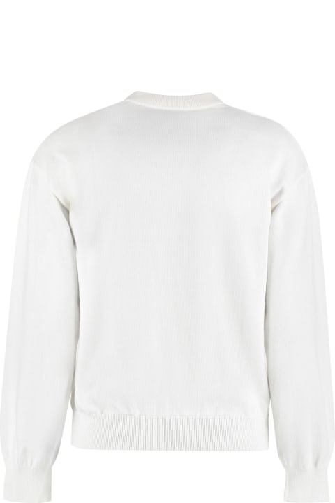 Boutique Moschino Fleeces & Tracksuits for Women Boutique Moschino Cotton-cashmere Blend Crew-neck Pullover