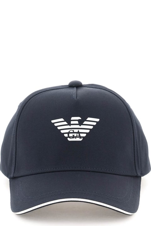 メンズ 帽子 Emporio Armani Baseball Cap With Logo