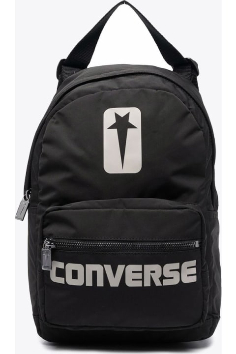 Go Lo Backpack Black nylon backpack in collaboration with Converse - Go Lo backpack