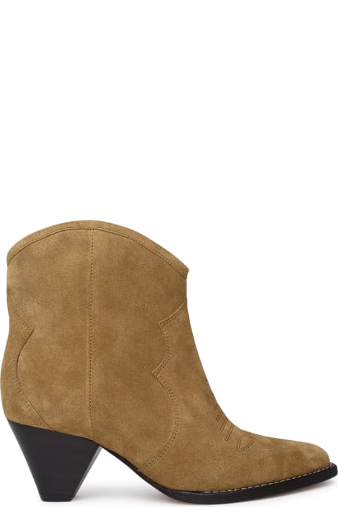 Boots for Women Isabel Marant Darizo Suede Ankle Boots