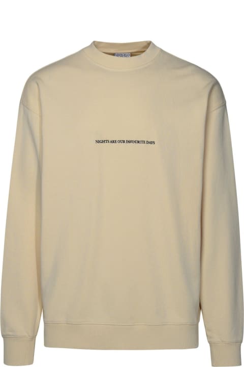 Marcelo Burlon Fleeces & Tracksuits for Men Marcelo Burlon Quote-printed Crewneck Sweatshirt