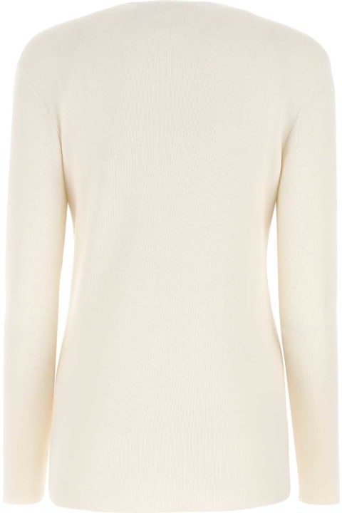 Fleeces & Tracksuits for Women Gucci Ivory Cashmere Top