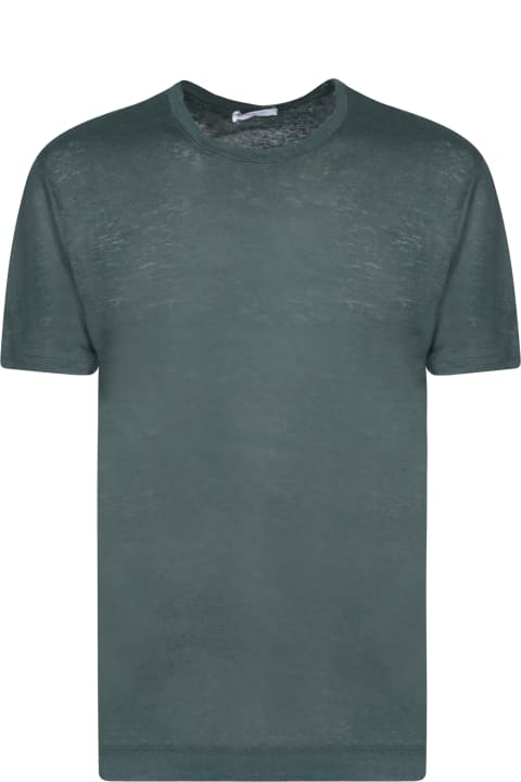 Boglioli Topwear for Men Boglioli Sage Green T-shirt