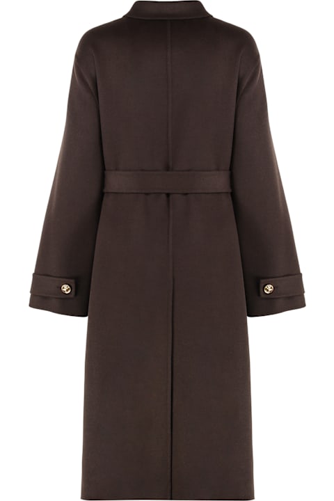 Celine معاطف وجواكت لـ السيدات Celine Long Coat In Cashmere