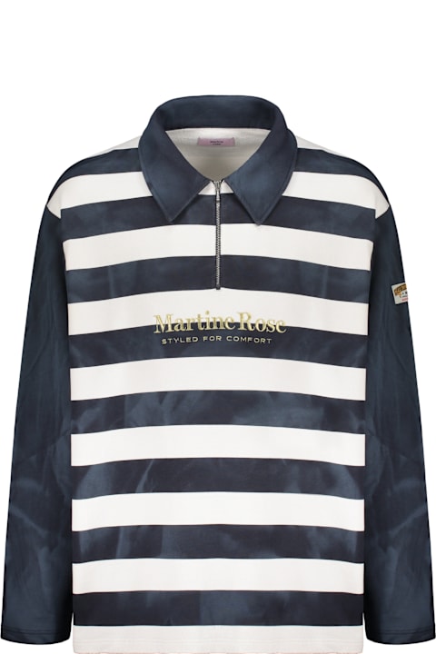Fleeces & Tracksuits for Men Martine Rose Logo Detail Cotton Sweatshirt