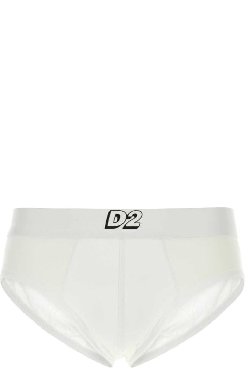Dsquared2 Underwear for Men Dsquared2 D2 Logo Printed Briefs