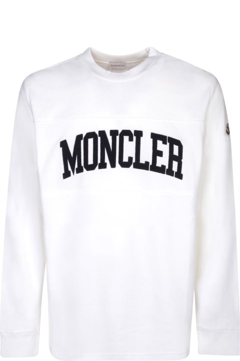 Moncler for Men Moncler Logo Patch Crewneck Sweatshirt