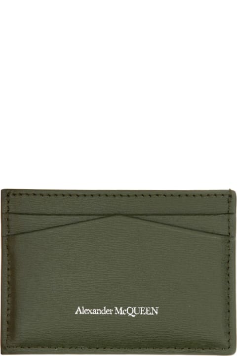 Wallets for Women Alexander McQueen Leather Card Holder