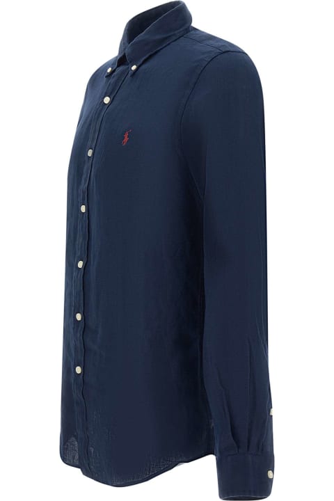 Clothing Sale for Men Polo Ralph Lauren "classics" Linen Shirt
