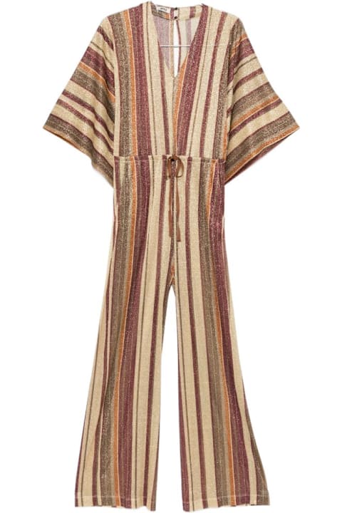 siyu for Men siyu Striped Long Jumpsuit