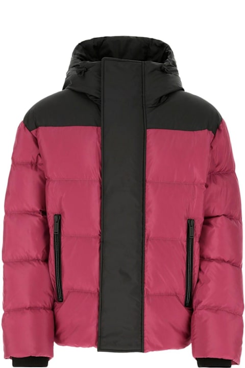 الملابس لـ القسم الرجالي Dsquared2 Two-tone Polyester Down Jacket Down Jacket