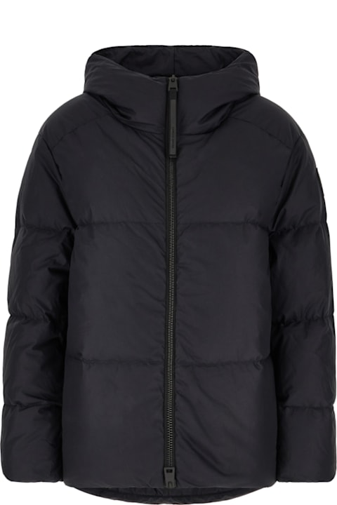 Canada Goose for Women Canada Goose Black Cotton Garnet Down Jacket