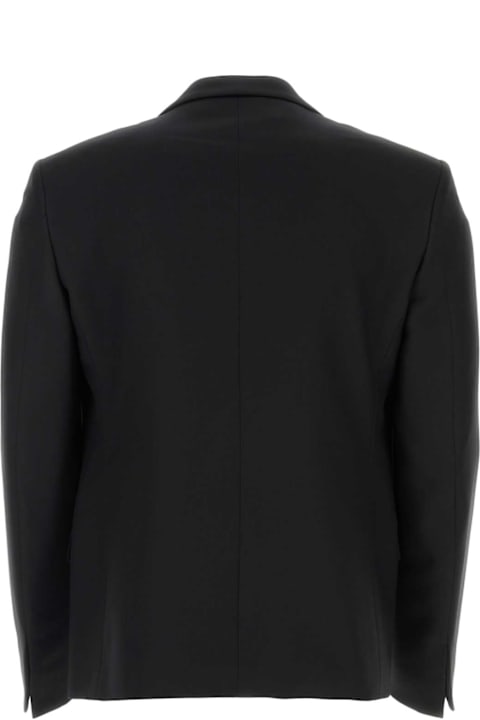 メンズ Random Identitiesのコート＆ジャケット Random Identities Black Polyester Blazer