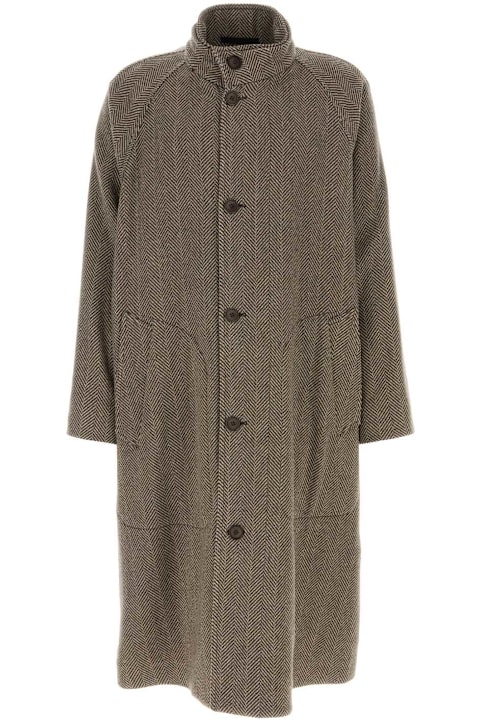 Giorgio Armani for Men Giorgio Armani Embroidered Cashmere Coat