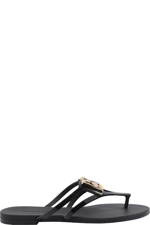 Dolce & Gabbana Logo Flip-flop