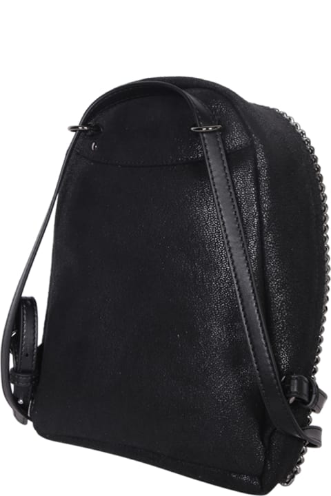 Fashion for Women Stella McCartney Falabella Black Silver Backpack