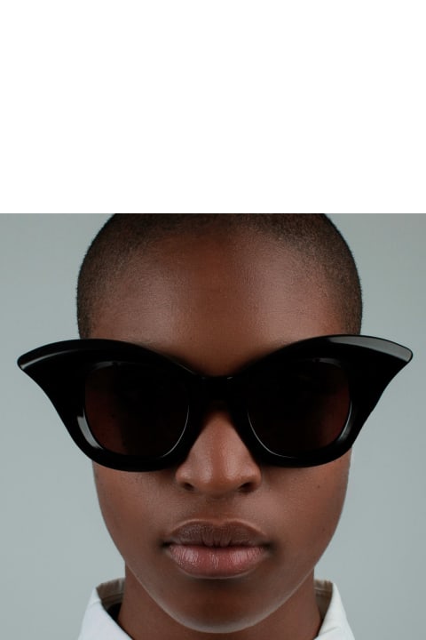 Fashion for Women Kuboraum Mask B20 - Black Shine Sunglasses