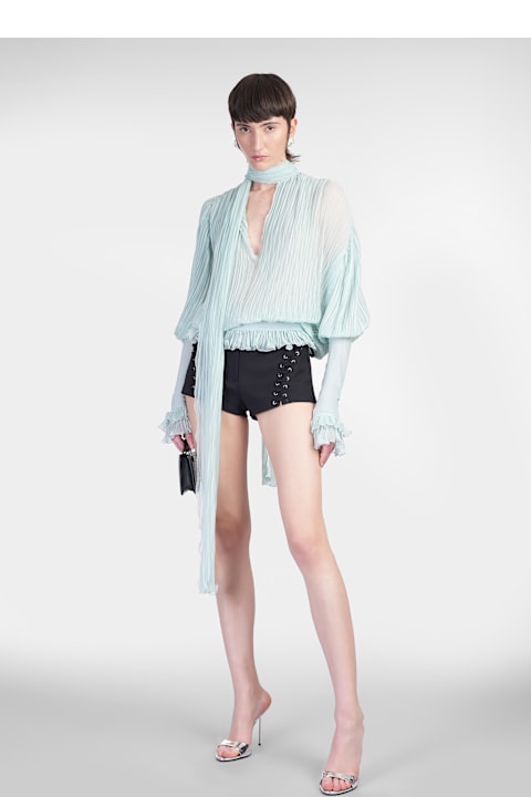 Blumarine for Women Blumarine Shorts In Black Polyamide